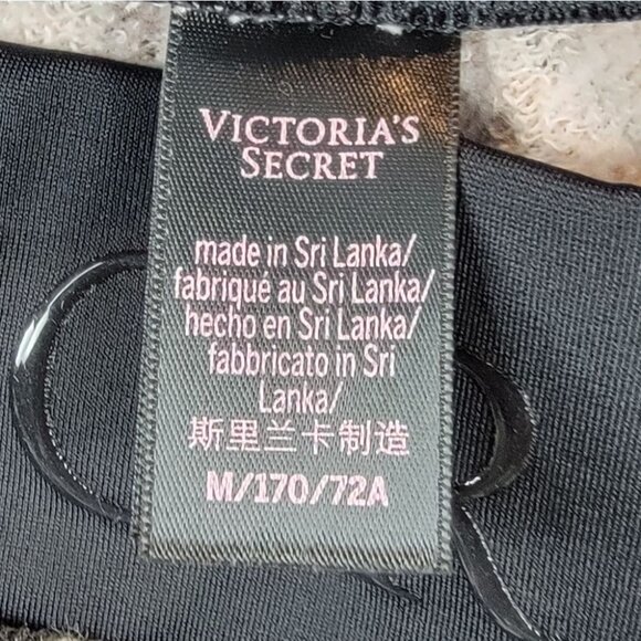 Victorias Secret Womens Medium High Waist Fleece Jogger Sweatpants Zebra Print - Picture 8 of 10